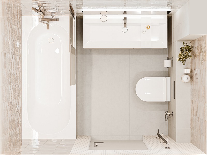 Ванная комната Адриатика / Про Чементо