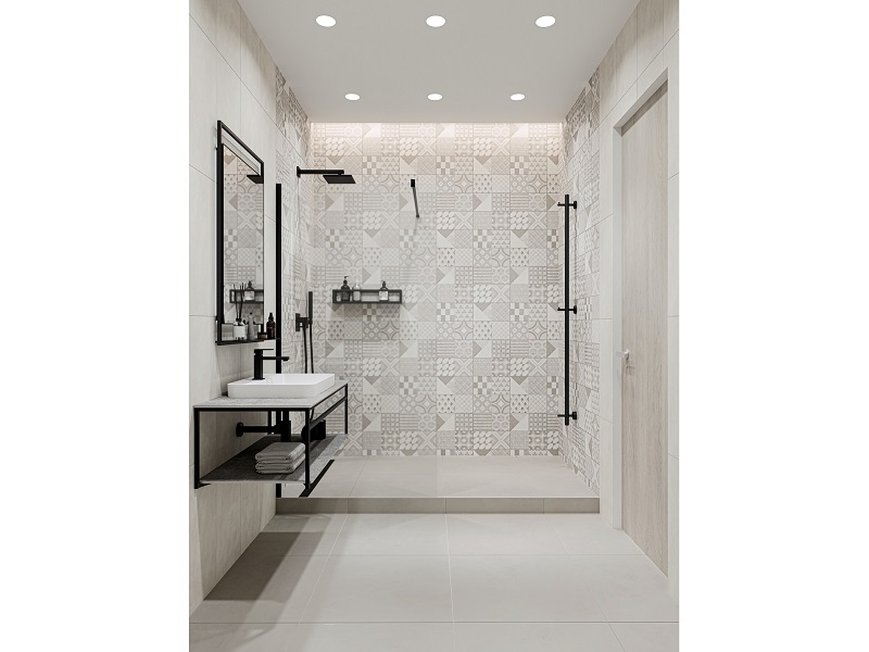 Совмещенный санузел Онда светло-серый Совмещенный санузел Онда светло-серый