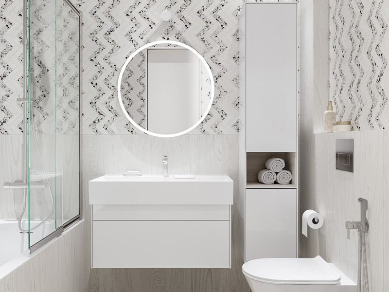 Ванная Монтиони / Бричиола белый