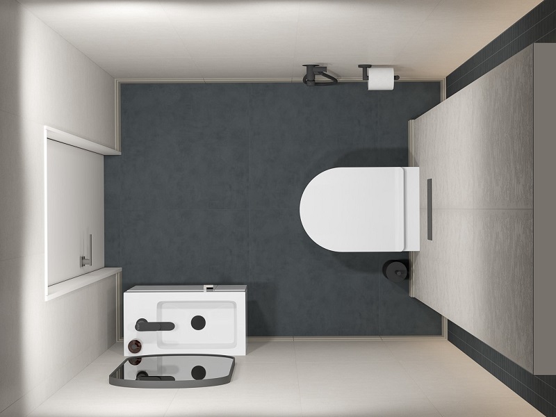 Туалетная комната Монсеррат / Про Чементо