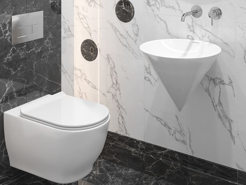 Туалетная комната Коррер современная Туалетная комната Коррер современная