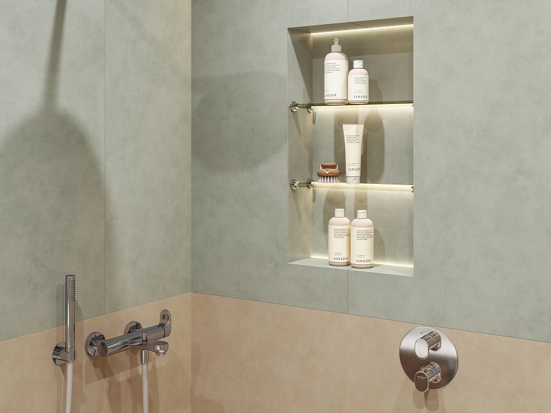 Ванная комната с душевой Арабески Марокко Ванная комната с душевой Арабески Марокко