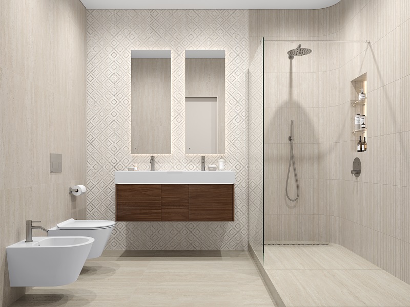 Ванная комната Сан-Марко с душевой зоной Ванная комната Сан-Марко с душевой зоной