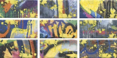 Панно Граффити матовый (из 9 ч. разм. 9,9х20) 89,1x20x0,8 Панно Граффити матовый (из 9 ч. разм. 9,9х20) 89,1x20x0,8