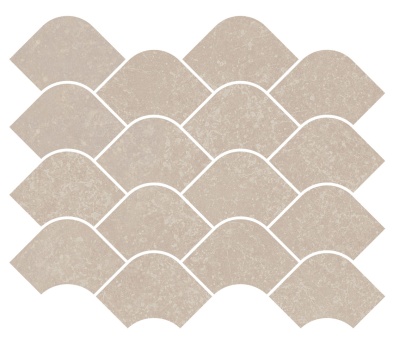 Декор Касабланка наборный бежевый светлый матовый обрезной 30x25x0,9