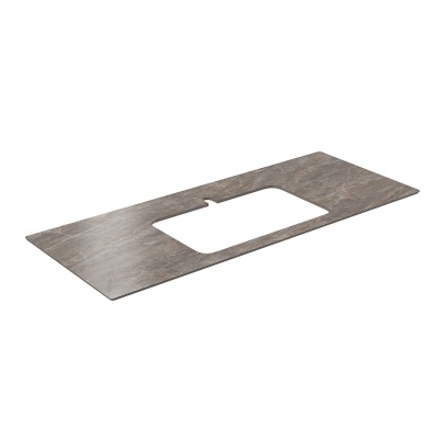 Столешница из керамогранита Парнас 120, пепельный Столешница из керамогранита Парнас 120, пепельный