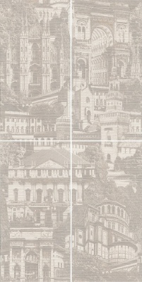 Панно Веласка матовый (из 4 ч. разм. 30х60) 60x120x0,9