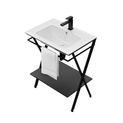 Металлическая структура PIANO Next напольная 65, черная матовая