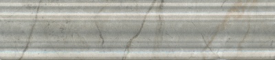 Бордюр Кантата серый светлый глянцевый 25x5,5x1,8