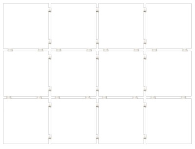 Конфетти белый глянцевый 29,8х39,8x0,7 из 12 частей 9,8x9,8 Конфетти белый глянцевый 29,8х39,8x0,7 из 12 частей 9,8x9,8