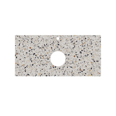 Столешница для накладных раковин Бричиола 100, белый натуральный Столешница для накладных раковин Бричиола 100, белый натуральный