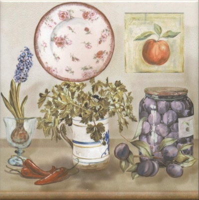 Декор Пикарди Кухня матовый 15x15x0,69