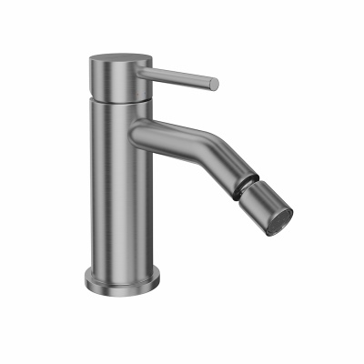 Смеситель для биде Eterna/Этерна c донным клапаном, нержавеющая сталь Смеситель для биде Eterna/Этерна c донным клапаном, нержавеющая сталь