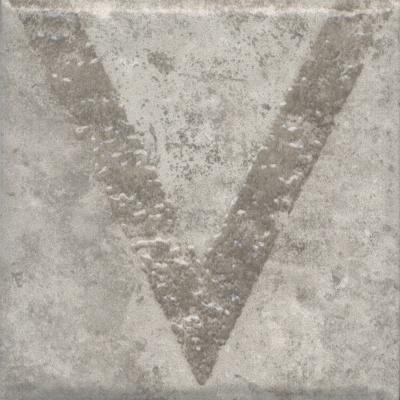 Декор Спартель 1 серый матовый 9,8x9,8x0,7 Декор Спартель 1 серый матовый 9,8x9,8x0,7