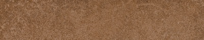Плинтус Руссильон коричневый матовый обрезной 60x9,5x0,9