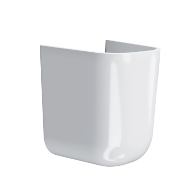 Полупьедестал Pro/Про подвесной, белый глянцевый