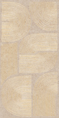 Декор Руссильон бежевый матовый обрезной 30x60x0,9