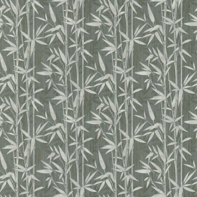 Обои виниловые Бамбук мотив, серый Обои виниловые Бамбук мотив, серый