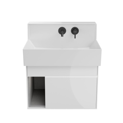 Тумба Logica M/Лоджика М подвесная 2 выдвижных ящика 65, белоснежный Тумба Logica M/Лоджика М подвесная 2 выдвижных ящика 65, белоснежный