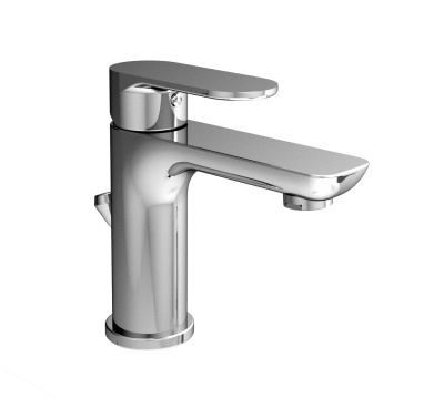 Смеситель для раковины Piano/Пиано однорычажный с донным клапаном, хром глянец Смеситель для раковины Piano/Пиано однорычажный с донным клапаном, хром глянец