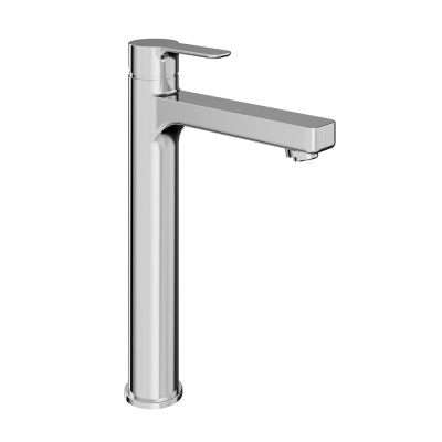 Смеситель Соната высокий для раковины без донного клапана, хром Смеситель Соната высокий для раковины без донного клапана, хром