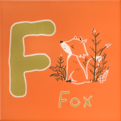 Декор Зоопарк «F» матовый 20x20x0,69 Декор Зоопарк «F» матовый 20x20x0,69