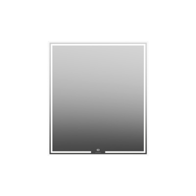 Зеркало MIO прямоугольное с диммером 70, белое