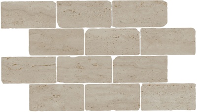 Декор Сан-Марко мозаичный бежевый матовый обрезной 46,5x26,5x0,9