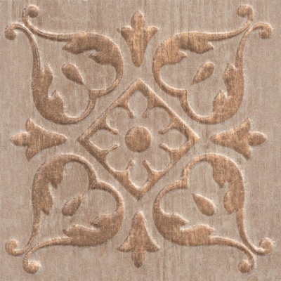 Вставка Браш Вуд бежевый 9,9x9,9x0,8 Вставка Браш Вуд бежевый 9,9x9,9x0,8