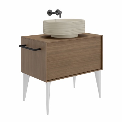 Раковина ARTBASIN Sabbia/АртБейзин Саббья накладная 50, песочная матовая Раковина ARTBASIN Sabbia/АртБейзин Саббья накладная 50, песочная матовая