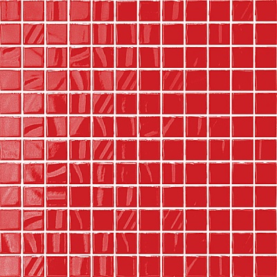 Темари красный глянцевый 29,8x29,8x0,35