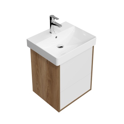 Тумба Pro/Про подвесная 2 ящика 50, вяз