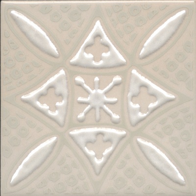 Декор Бахия 2 бежевый светлый глянцевый 9,8x9,8x0,7 Декор Бахия 2 бежевый светлый глянцевый 9,8x9,8x0,7