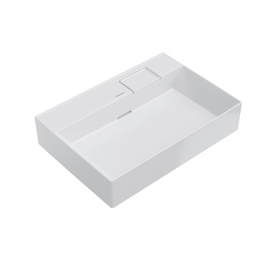 Раковина Logica/Лоджика мебельная\подвесная без отверстий 70, белая глянцевая Раковина Logica/Лоджика мебельная\подвесная без отверстий 70, белая глянцевая