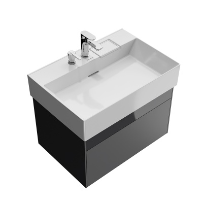 Тумба Logica/Лоджика подвесная 2 ящика 70 см, стальной серый Тумба Logica/Лоджика подвесная 2 ящика 70 см, стальной серый