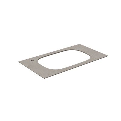 Столешница Magica/Маджика Риккарди 90 см, серая матовая Столешница Magica/Маджика Риккарди 90 см, серая матовая