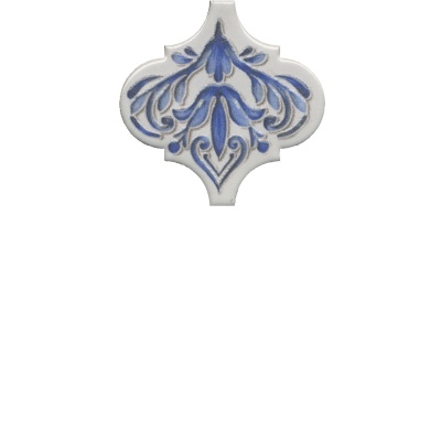 Декор Арабески Майолика 3, 6,5x6,5x0,7