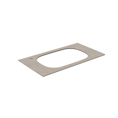 Столешница Magica/Маджика Риккарди 90 см, бежевая матовая Столешница Magica/Маджика Риккарди 90 см, бежевая матовая