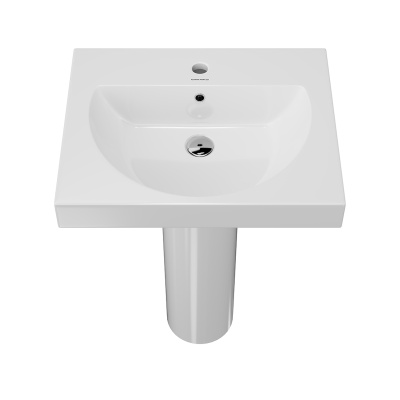 Пьедестал Pro/Про напольный, белый глянцевый