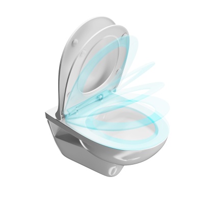 Сиденье XPro/Икс-Про ультратонкое c микролифтом, белый Сиденье XPro/Икс-Про ультратонкое c микролифтом, белый