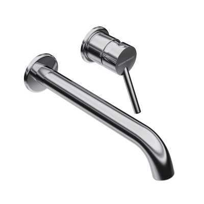 Смеситель для раковины XPro/Икс-Про настенный с внутренней частью, хром Смеситель для раковины XPro/Икс-Про настенный с внутренней частью, хром