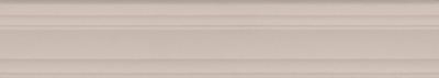 Бордюр Багет Гране бежевый светлый матовый обрезной 40x7,3x2,7