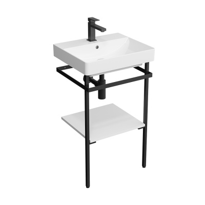 Структура металлическая Pro/Про напольная 50, черная матовая