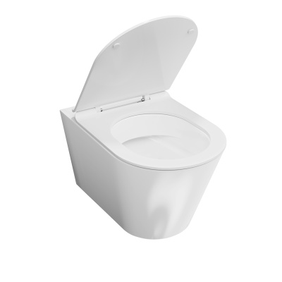 Унитаз Plaza Modern/Плаза Модерн подвесной безободковый, белый глянцевый Унитаз Plaza Modern/Плаза Модерн подвесной безободковый, белый глянцевый