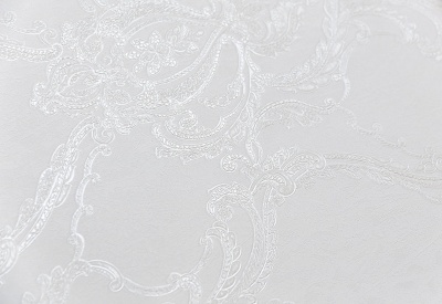 Обои виниловые на флизелиновой основе Ориент мотив, белый Обои виниловые на флизелиновой основе Ориент мотив, белый