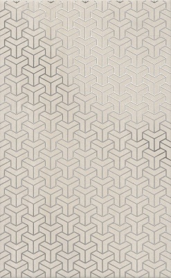 Декор Ломбардиа бежевый матовый 25x40x0,8