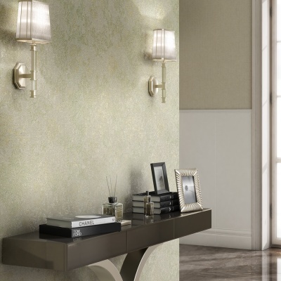 Обои виниловые Флора мотив, зеленый светлый Обои виниловые Флора мотив, зеленый светлый