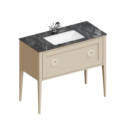 Тумба PLAZA Classic NEO напольная 1 ящик 100, капучино матовый Тумба PLAZA Classic NEO напольная 1 ящик 100, капучино матовый