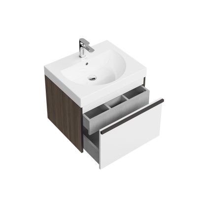 Тумба MODULA подвесная 60 с ящиком 1+1, арабика