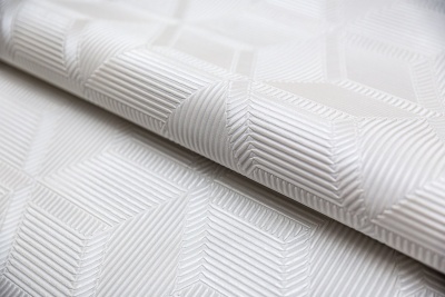 Обои виниловые Геометрия мотив, белый